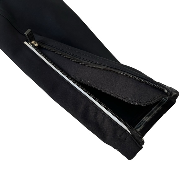 Specialized Women’s Athletic Leggings Zip Ankle Black Therminal Ex Sz M - Picture 9 of 11